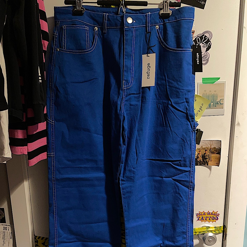 Refuge blue carpenter pants